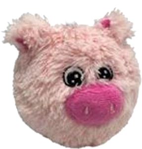 Petlou - EZ Squeaky Pig Ball - 4 Inch
