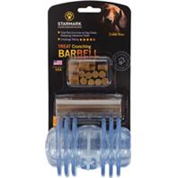 Starmark Pet Products - Treat Dispensing Barbell Dog Chew - Blue - Medium