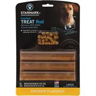 Starmark Pet Products - Treat Rod Refill For Treat Crunching Toys - Chicken - Large