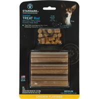 Starmark Pet Products - Treat Rod Refill For Treat Crunching Toys - Chicken - Medium
