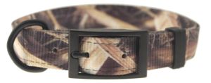 Leather Brothers - 1" Dee-In-Front 2-Ply Nylon Camouflage Collar - Mossy Oak Blades - 21" Length