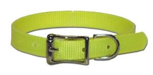 Leather Brothers - 1/2" Regular Sunglo Collar - Yellow - 12" Length
