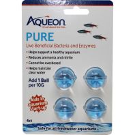 Aqueon Products - Supplies  - Aqueon Pure Bacteria Supplement - 10 Gal/4 Pack