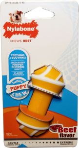Nylabone - Puppy Chew Knot Bone - Beef - Petite