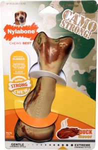 Nylabone - Strong Chew Camo Bone - Duck - Wolf
