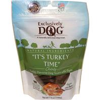 Exclusively Pet - It'S Turkey Time Chewy Treats - Turkey - 7 Ounce