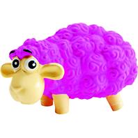 Petstages - Tootiez Sheep Durable Latex Grunter Toy - Pink - Medium