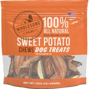 Petstages - Wholesome Pride Sweet Potato Chews - 16 oz