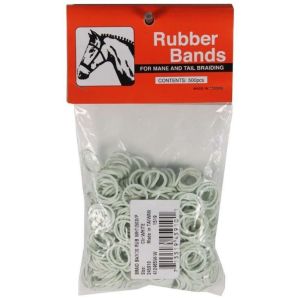 Partrade - Braid Bands - White - 5 Inch