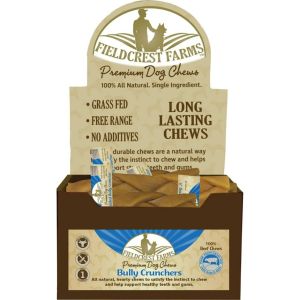 Fieldcrest Farms - Bully Crunchers Braided - Beef - 6 In/20 Count