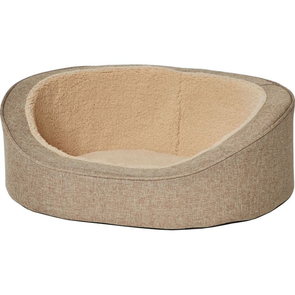 Midwest Homes For Pets - Quiet Time Deluxe Hudson Pet Bed - Tan - Xsmall