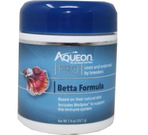 Aqueon Products-Supplies - Aqueon Pro Betta Pellet Fish Food - Betta - 1.4 oz