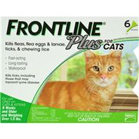 F.C.E. - Frontline Plus For Cats - 6 Pack