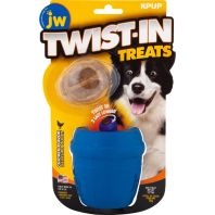 Jw - Dog/Cat -Jw Twist-In Treats Toy & Treat - Blue - 2 Pack