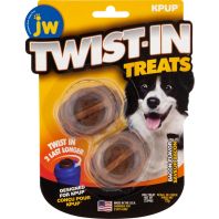 Jw - Dog/Cat -Jw Twist-In Treats - Bacon - 2 Pack