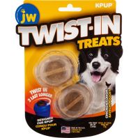 Jw - Dog/Cat -Jw Twist-In Treats - Chicken - 2 Pack