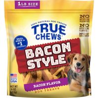 Tyson Pet Products - True Chews Bacon Style Dog Treats - Bacon - 16 Oz