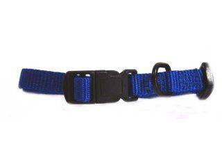 Hamilton Pet - Adjustable Dog Collar - Blue - 3/8 x 7-12 Inch