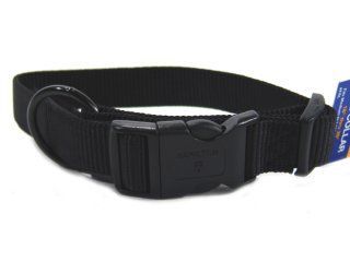 Hamilton Pet - Adjustable Dog Collar - Black - 1 Inch x 18-26 Inch