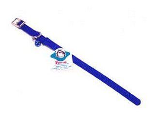 Hamilton Pet - Braided Safety Nylon Cat Collar - Blue - 0.38 Inch x 10 Inch
