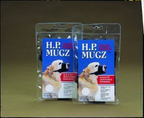 Hamilton Pet - Soft Dog Muzzle - Black - 8-1/2 to 9 Inch