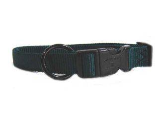 Hamilton Pet - Adjustable Dog Collar - Hunter Green - 3/4 x 16-22 Inch