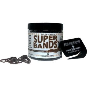 Healthy Haircare Product - Super Bands - Brown- 1/4 Pound