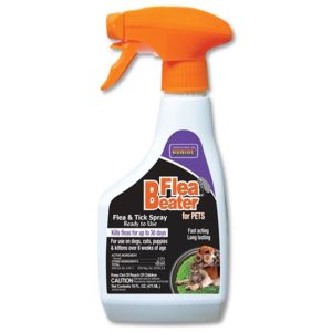 Bonide Products  - Flea Beater Pet Flea & Tick Spray Ready To Use - 1 Pt