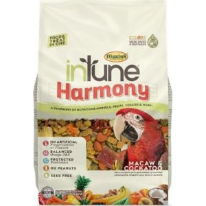 Higgins Premium Pet Foods - Intune Harmony Food & Treat In One - Macaw - 3 Lb