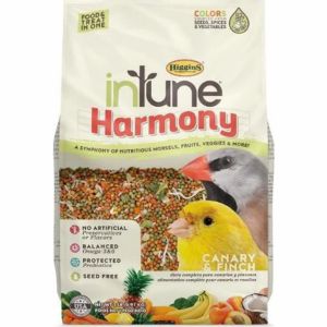Higgins Premium Pet Foods - Intune Harmony Food & Treat In One - Canary/Finch - 2 Lb