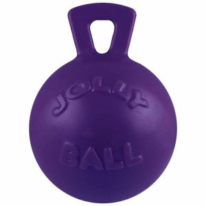 Horsemens Pride - Tug-N-Toss Ball - Purple - 6 Inch