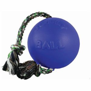 Horsemens Pride - Romp and Roll Ball - Blue - 4.5 Inch