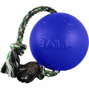 Horsemens Pride - Romp-N-Roll Ball - Blue - 8 Inch