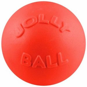 Jolly Pets - Bounce-N-Play Ball - Orange/Vanilla - 6 Inch