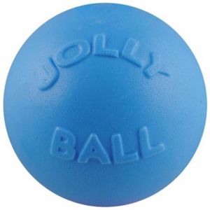 Jolly Pets - Bounce-N-Play Ball - Light Blue - 8 Inch