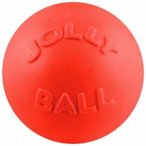 Jolly Pets - Bounce-N-Play Ball - Orange/Vanilla - 8 Inch