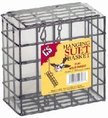 C AND S Products - Back to Back Double Suet Feeder - Black - 5.25 Inch