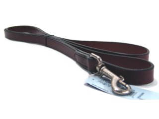 Hamilton Leather - Leather Lead - Burgundy - 3/4 Inch x 6 Feet