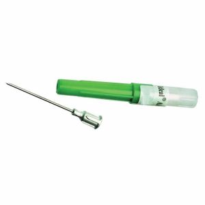 Ideal Instruments - Aluminum Hub Disposable Needle - 100 Pack - 18 Ga x 1 Inch