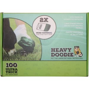Paws/Alcott - Heavy Doodie 2-Ply Waste Bags - 100 Count