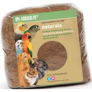 Prevue Pet Products - Prevue Coco Bed Fibers - Brown -  Brown