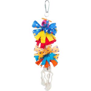 Prevue Pet Products - Prevue Bow Dangles Bird Toy - Assorted - Small