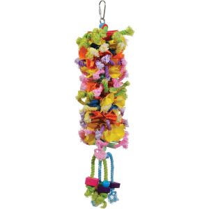 Prevue Pet Products - Calypso Creations Club Toy - Multi-Colored - 4.5X14 Inch