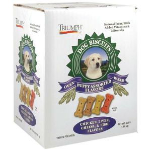 Triumph Pet - Puppy Assorted Biscuit Box - 4 Lb