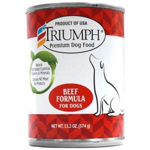 Triumph Pet - Triumph Canned Dog Food - Beef - 13.2 oz