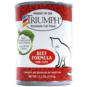 Triumph Pet - Canned Cat Food - Beef - 13.2 oz