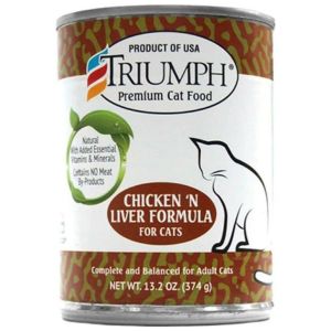 Triumph Pet - Canned Cat Food - Chicken/Liver - 13.2 oz