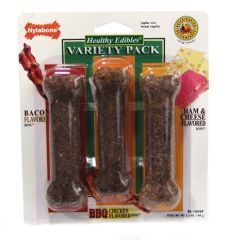 Nylabone - Healthy Edibles Variety Pack - Assorted - 3 per Pack