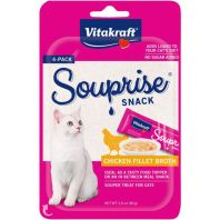 Vitakraft Pet - Souprise Broth Cat Treat - Chicken - 4 Pack
