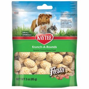 Kaytee Products - Fiesta Krunch A Rounds Small Animal - Pea Nuts - 2 oz